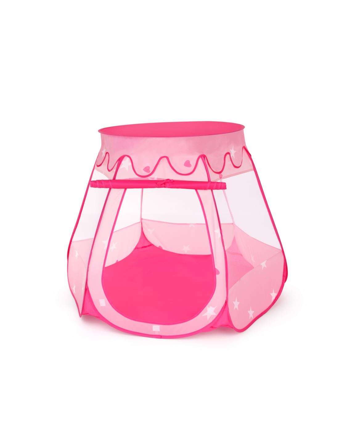 Aga Playcenter gyerek Játszósátor + labda #rózsaszín