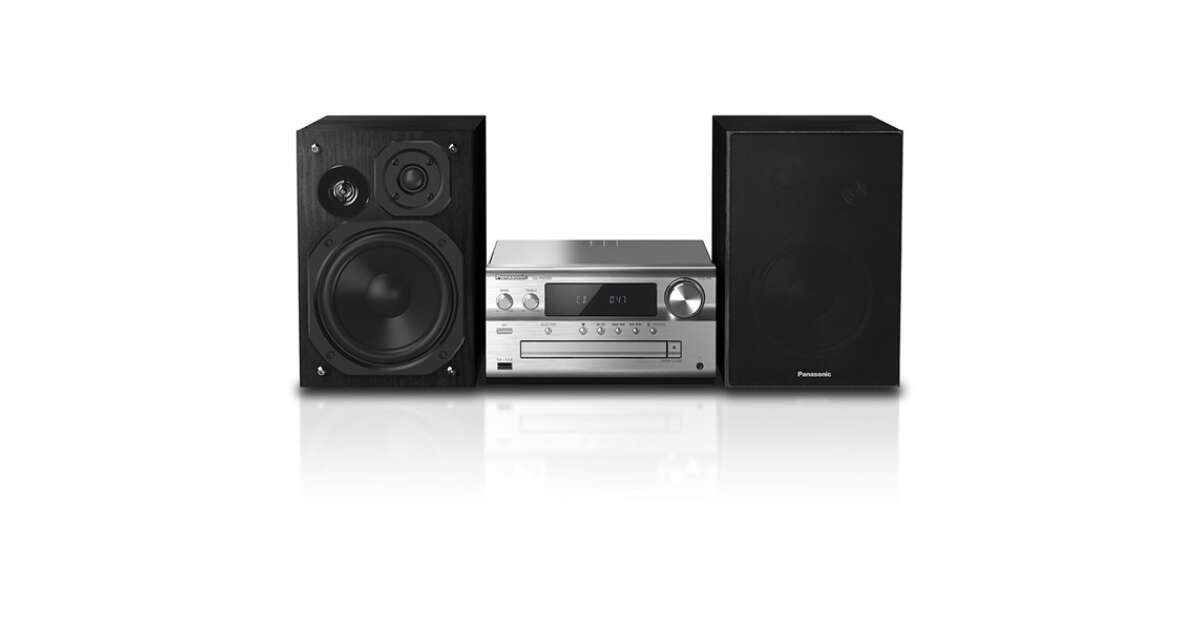Panasonic SC-PMX90EG-S Hi-Res Audio silver - black micro