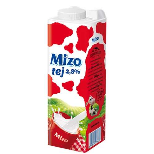 Mizo Полуобезмаслено мляко 2,8%, 1 литър UHT