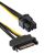 Akyga AK-CA-30 15cm 6-tűs PCI Express - SATA kábel 89488040
