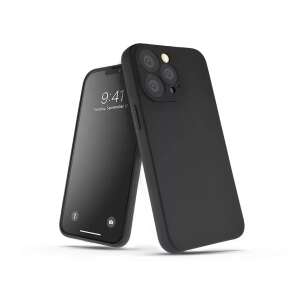 Xiaomi Redmi Note 12 5G/Poco X5 5G black silicone case, Forcell Soft, back view - Phone Case