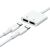 Joyroom S-Y104 audio adapter, Lightning / 2x Lightning, - S-Y104, Fehér 98677837