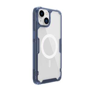 Nillkin Nature Pro Magnetische Blaue Bumper Hülle für iPhone 14 Plus - Handyhüllen