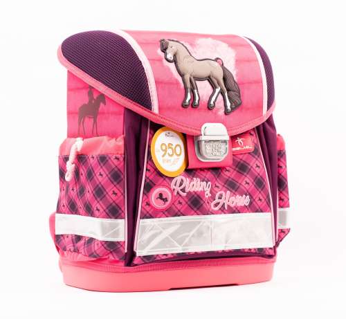Belmil Classy ergonomikus és vízálló Iskolatáska - Ló #rózsaszín  31522318