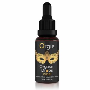Orgie Orgasm Drops Vibe 15ml sticla, gel excitant clitoris - Frumusețe și sănătate