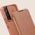 Nillkin Qin Pro Brown Leather Case for Samsung Galaxy S22+ Camera Protection Detail