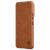 Nillkin Qin Pro Brown Leather Case for Samsung Galaxy S22+ Side View