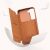 Samsung Galaxy S22+ (S22 Plus) Nillkin Qin Pro flip case with camera protection, Brown 82057812