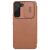 Samsung Galaxy S22+ (S22 Plus) Nillkin Qin Pro flip case with camera protection, Brown 82057812