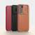 Nillkin Qin Pro Leather Case for Samsung Galaxy S22 Plus, Brown, Black and Red