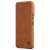 Nillkin Qin Pro Leather Case for Samsung Galaxy S22 Plus, Brown, Side View