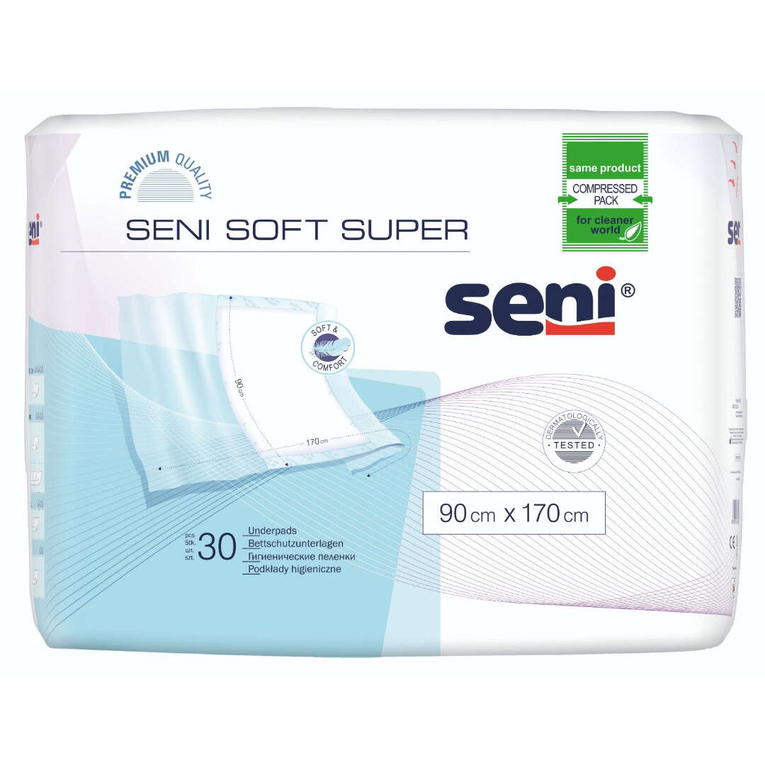 E-shop Seni Soft Super Podložka pre dospelých 90x170cm (30ks)