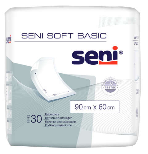 Benzi de Protectie pentru Adulti si de uz universal Seni Soft Basic 90x60cm (30buc)