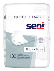 Seni Soft Basic Adult Underpad 60x60cm (30pcs)
