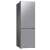 Vedere în unghi a frigiderului cu congelator jos Samsung RB33B610FSA/EF