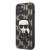 Karl Lagerfeld Monogram Ikonik Patch iPhone 13 mini tok, fekete