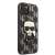 Karl Lagerfeld Monogram Ikonik Patch iPhone 13 mini tok, fekete