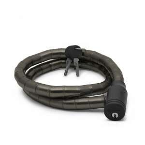 Wheel Zone kerékpár kábelzár 57078BK, fekete, kulcsokkal - Kerékpár zár