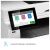 HP Color LaserJet Enterprise M480f touch screen