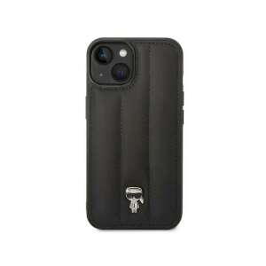 Karl Lagerfeld Puffy Ikonik Pin iPhone 14 Plus Hülle, Schwarz - Karl Lagerfeld Handyhüllen