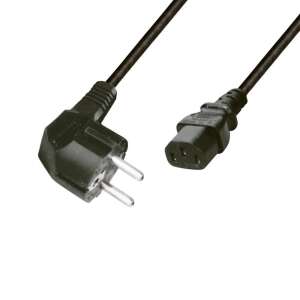 Comp.hál.csatl. 2m fekete