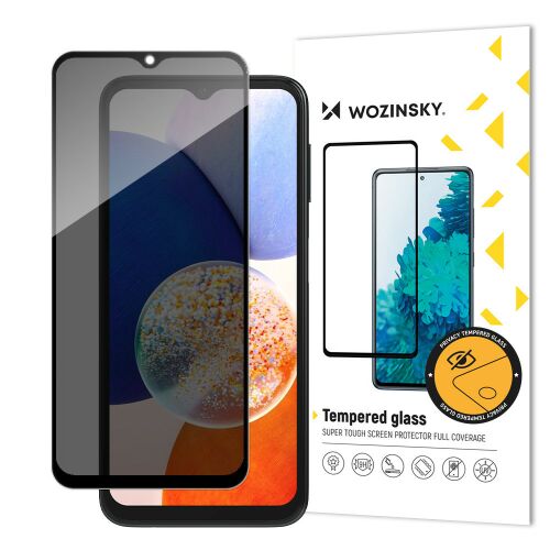 Wozinsky Anti-Spy edzett üveg Samsung Galaxy A13-hoz csomagolással