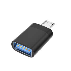 OTG átalakitó adapter (USB 2.0->MicroUSB ), Fekete 57326109 