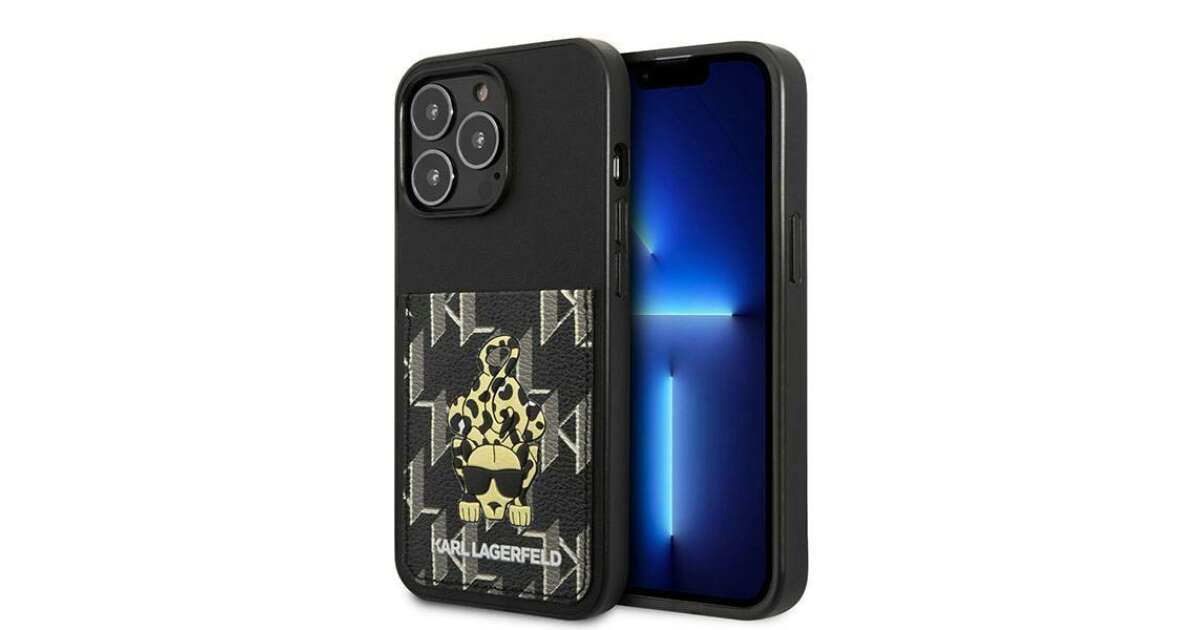 Karl lagerfeld Custodia per telefono Klhcp13Lcancnk iPhone 13 Pro13 6.1 Karlimals Cardslot Trasparente| Techinn