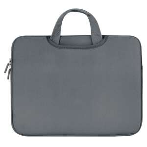 Grey neoprene laptop sleeve for 14 inch laptops - Laptop Bag and Case