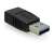 Delock USB 3.0 A female to A male adapter, black