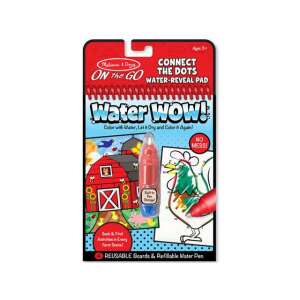 Melissa & Doug On the Go Water Wow! Свържете точките Подложка за разкриване с вода - Ферма - Melissa & Doug
