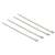 Delock Edelstahl-Kabelbinder, 150 x 4,6 mm (H x B), 20 Stück