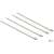 Delock stainless steel cable ties, 150 x 4.6 mm (H x W), 20 pieces