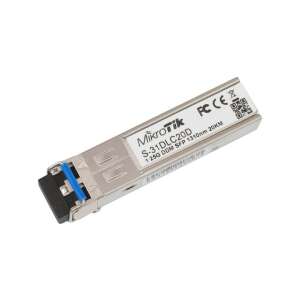 MikroTik S-31DLC20D 1.25G DDM SFP 1310nm 20KM - Przełącznik