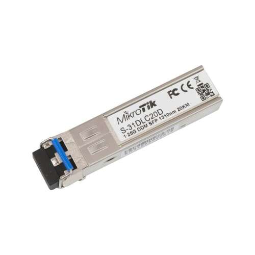 MikroTik S-31DLC20D 1.25G DDM SFP 1310nm 20KM