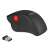 Delock Ergonomikus Vezeték Nélküli USB Egér Piros Trackball-lal