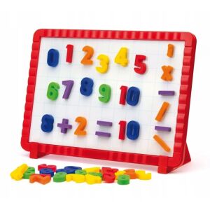 Quercetti: Magnettafel mit farbigen Zahlen - 48St. 133544342 - Entwicklungsspiele für Kinder im Kindergartenalter