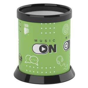 ICO Music On-Off light green pencil holder - ICO
