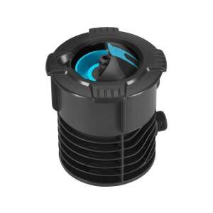 Gardena Pipeline Water Station, black plastic water tap with blue details, for underground installation - Gardena