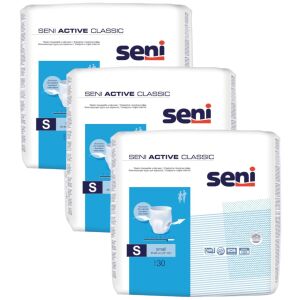 Seni Active Classic Small 1 Пелена за възрастни 55-85cm (3x30pcs) 128833550 - Seni
