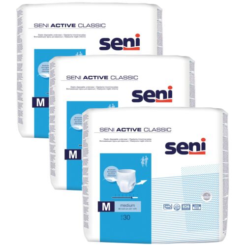 Seni Active Classic Medium felnőtt pelenka, 90 darabos csomag