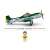 Sluban Army építőjáték, P-51D Mustang vadászrepülő, 323 darabos, méret összehasonlítás