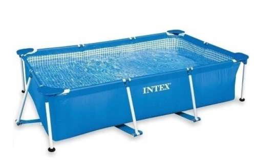 Obdĺžnikový záhradný bazén Intex s kovovým rámom 300x200x75cm (28272NP)