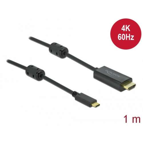 Delock USB-C na HDMI kábel, 4K 60Hz, 1m