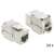 Delock RJ45 CAT6A Keystone Modul - 24 darabos csomag hálózati kábelezéshez