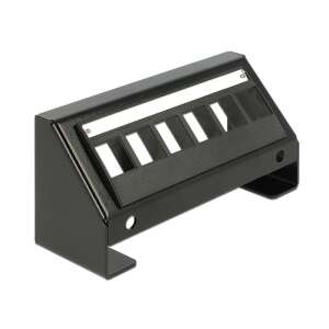 Delock Keystone 6 Portos Multimédia Keret, ferde nézet - Keystone modul kiegészítő