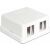 Delock Keystone 2 porturi pentru montare pe perete (86207) 57348549