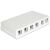 Delock Keystone falra szerelhető doboz, 6 port 57348596
