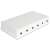 Delock Keystone puszka ścienna z 6 portami, biała