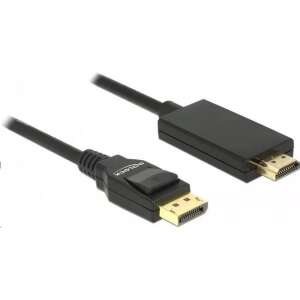 Delock DisplayPort to HDMI cable, 3 meter, 4K, black - DisplayPort Adapter